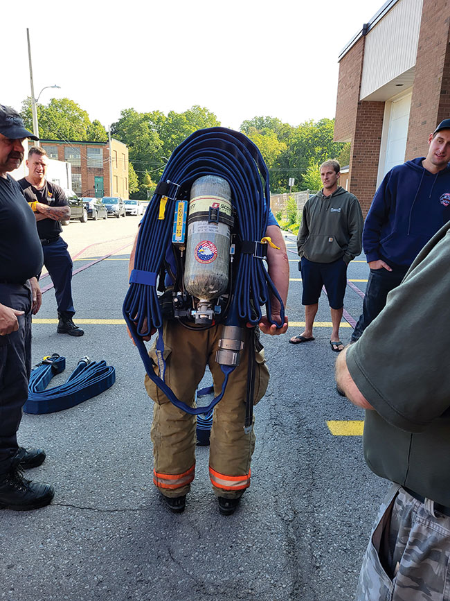 Hose Bundle Hookup - Fire Engineering: Firefighter Training and